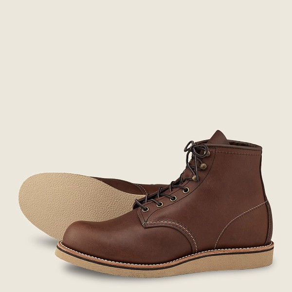 Bottes Red Wing Heritage - Rover - 6-Inch Harness Cuir - Marron - Homme 496JGTUWM